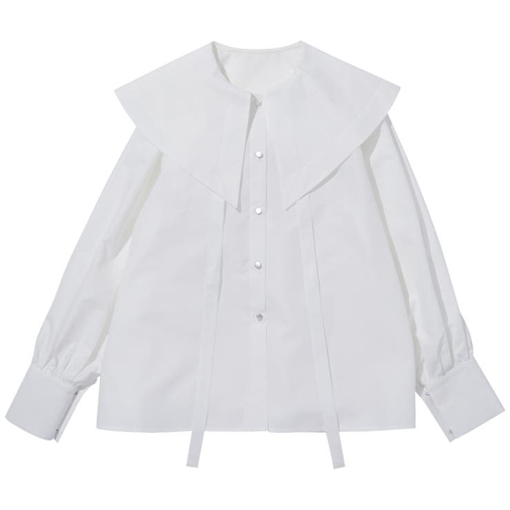 ケープ衿シャツブラウス | GeeRA | 詳細画像43 