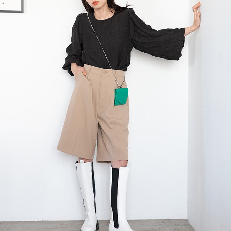 ワッシャー素材バルーン袖ブラウス | GeeRA | 詳細画像8 