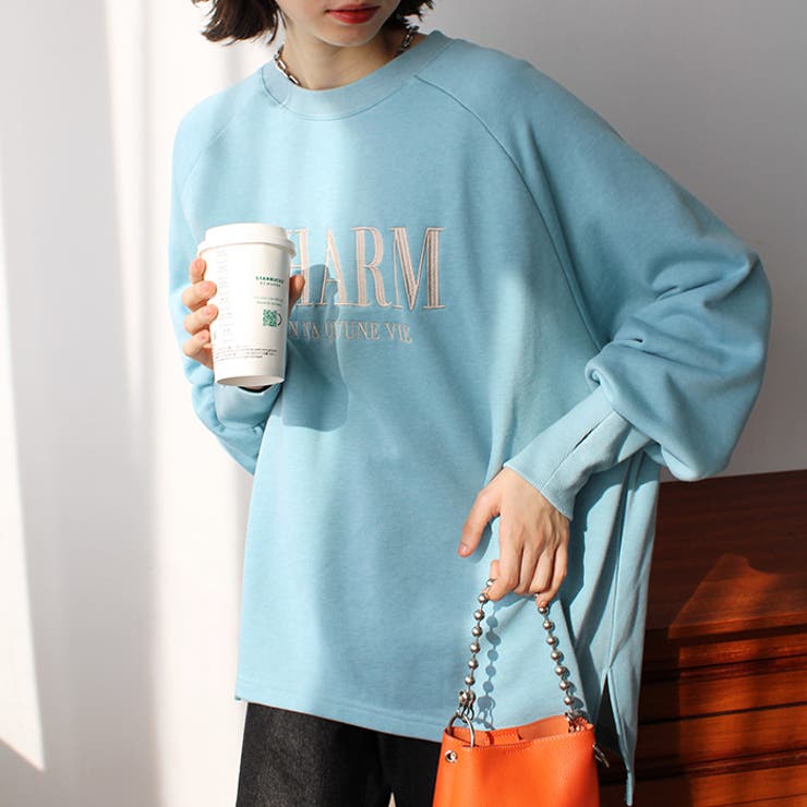 指穴デザイン刺しゅうロゴスウェット | GeeRA | 詳細画像19 