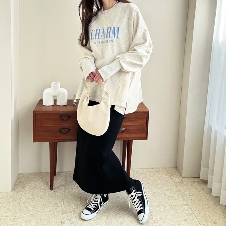 指穴デザイン刺しゅうロゴスウェット | GeeRA | 詳細画像2 