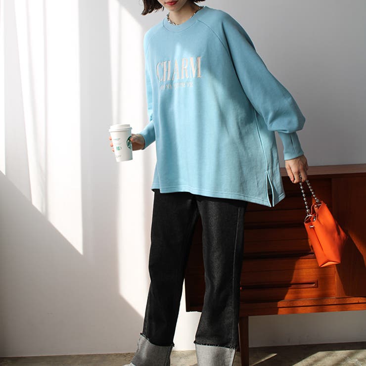 指穴デザイン刺しゅうロゴスウェット | GeeRA | 詳細画像22 