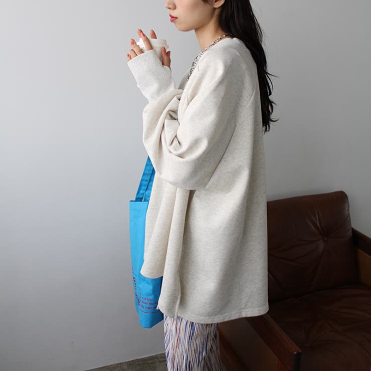 指穴デザイン刺しゅうロゴスウェット | GeeRA | 詳細画像6 