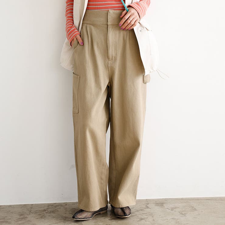 ハイウエストワイドカーゴパンツ | GeeRA | 詳細画像9 