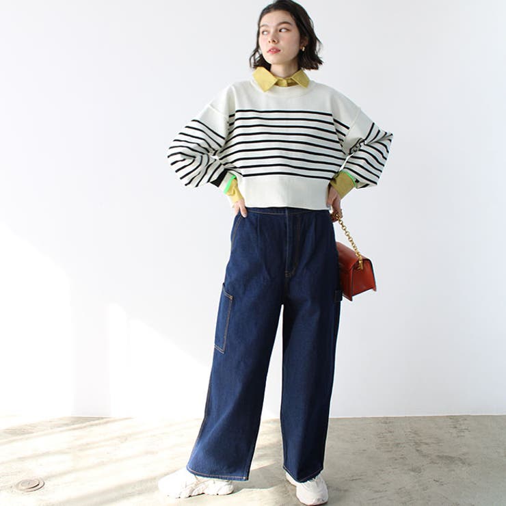 ハイウエストワイドカーゴパンツ | GeeRA | 詳細画像5 