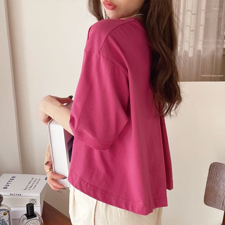 綿混素材ショート丈Ｔシャツ 夏服 | GeeRA | 詳細画像11 