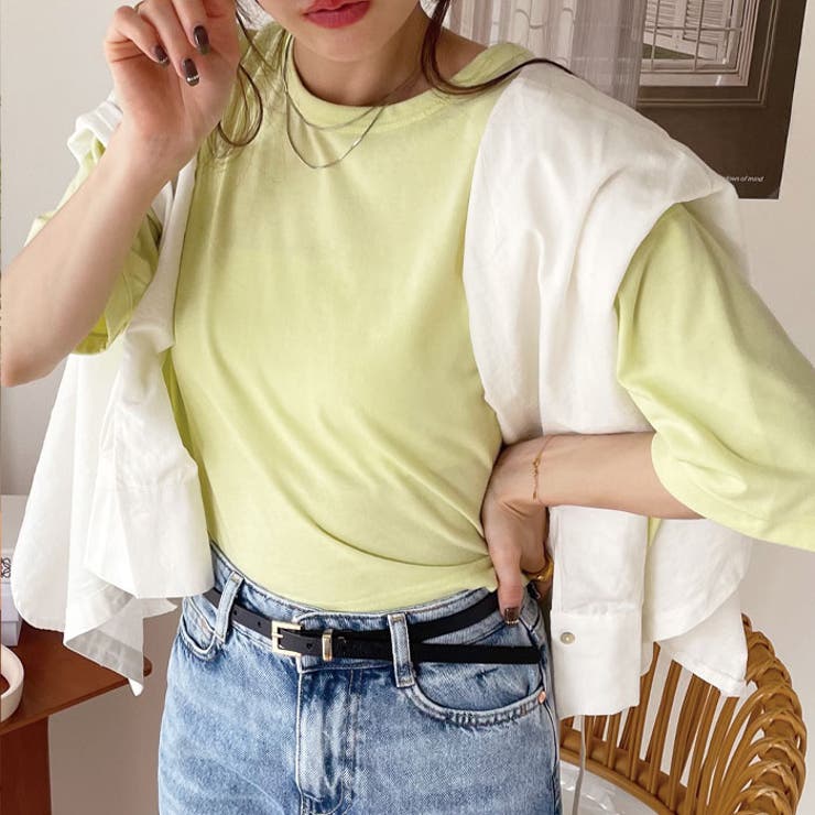 綿混素材ショート丈Ｔシャツ 夏服 | GeeRA | 詳細画像22 