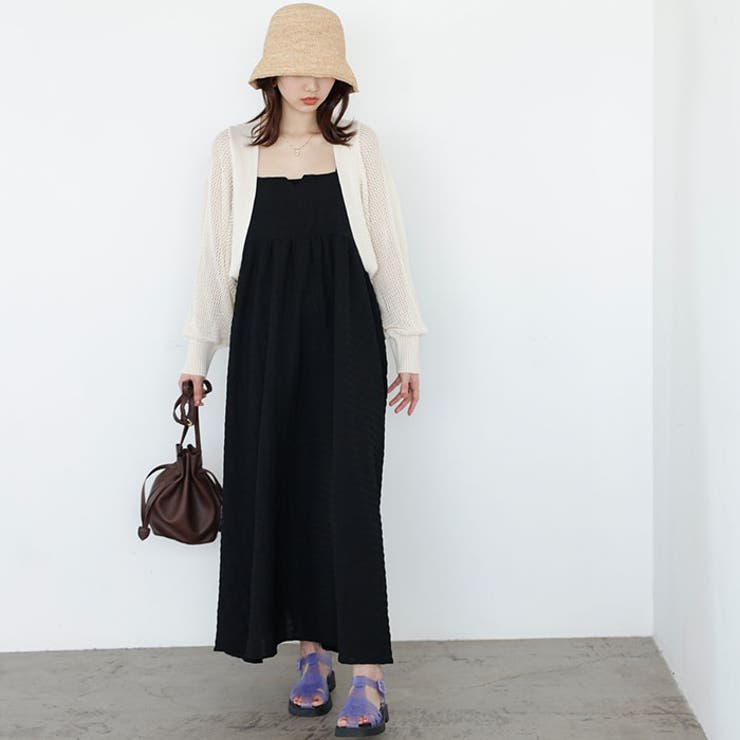 バックオープンサマーメッシュボレロ | GeeRA | 詳細画像2 