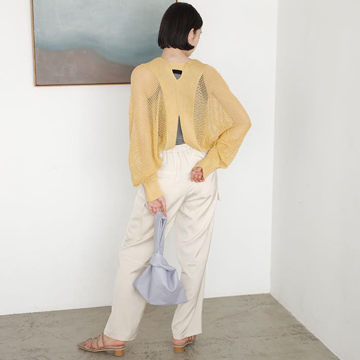 バックオープンサマーメッシュボレロ | GeeRA | 詳細画像24 