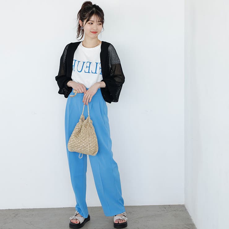 バックオープンサマーメッシュボレロ | GeeRA | 詳細画像33 