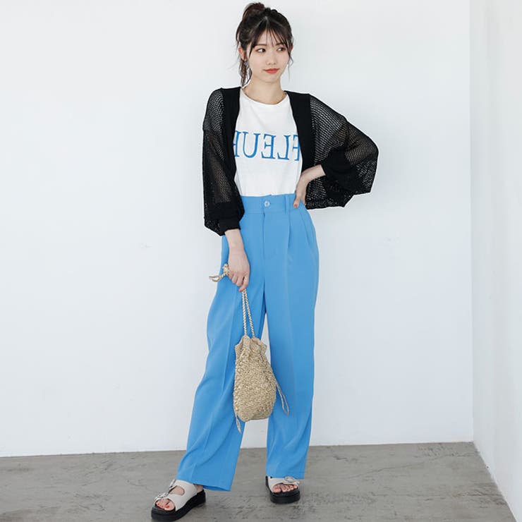 バックオープンサマーメッシュボレロ | GeeRA | 詳細画像34 