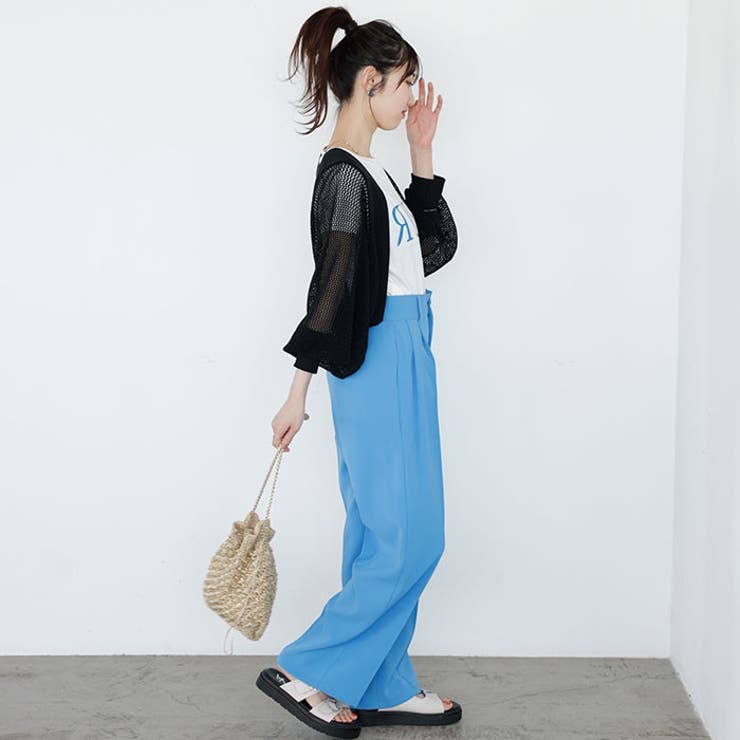 バックオープンサマーメッシュボレロ | GeeRA | 詳細画像35 