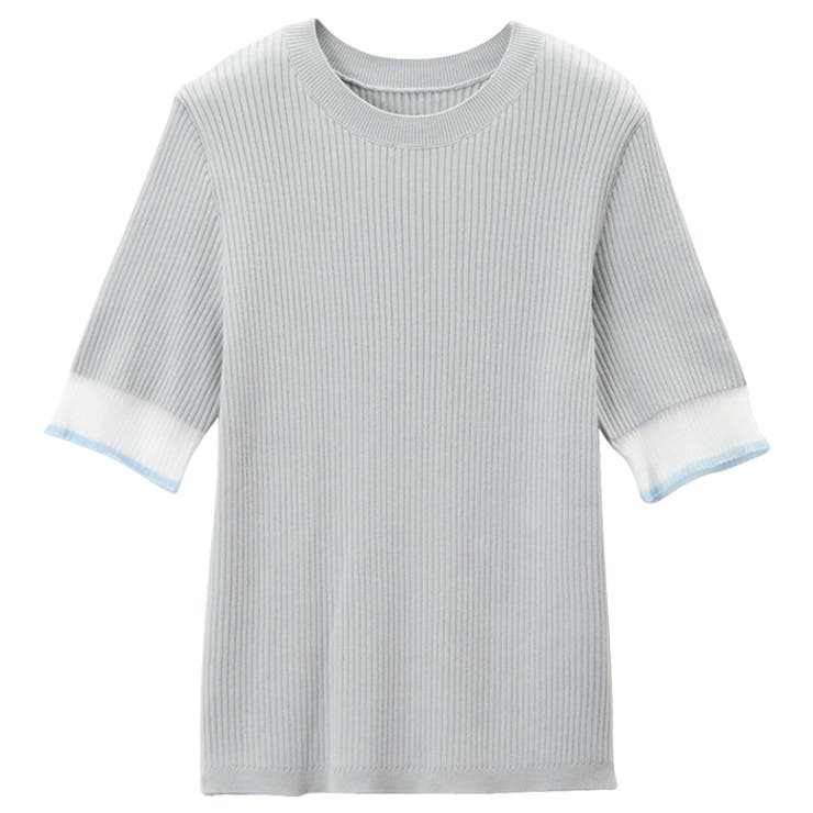 袖口シアーサマーリブニット | GeeRA | 詳細画像79 