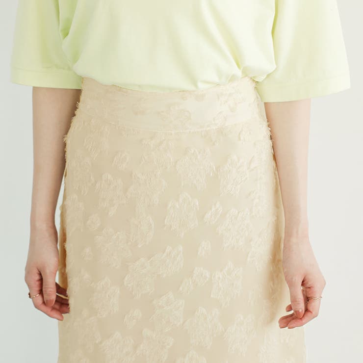 フリンジシアージャカードタイトスカート | GeeRA | 詳細画像11 