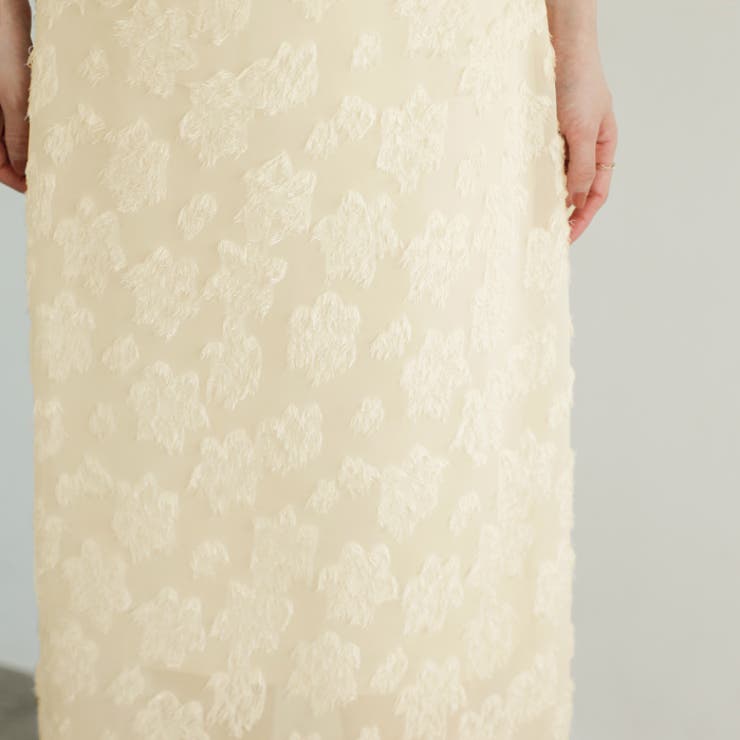 フリンジシアージャカードタイトスカート | GeeRA | 詳細画像13 