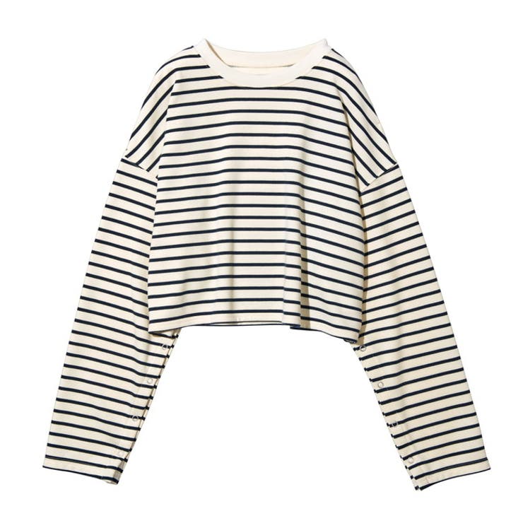 ボーダー | オープンスリーブプルオーバー | GeeRA