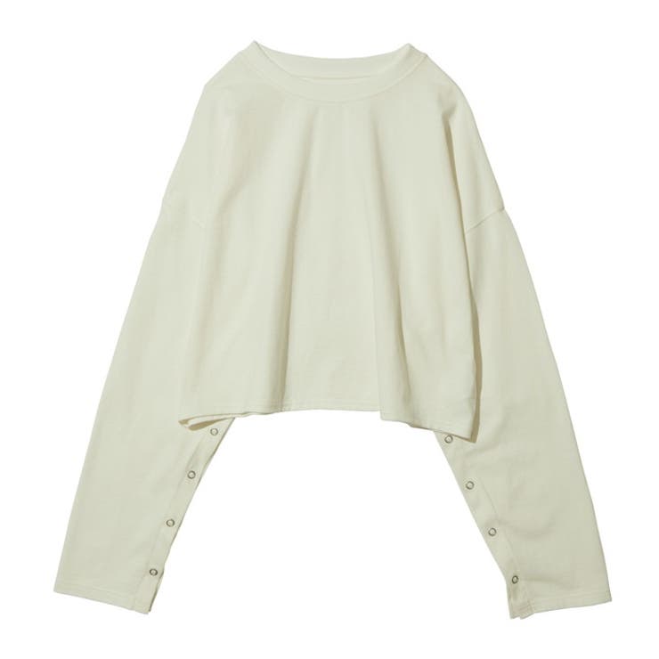 アイボリー | オープンスリーブプルオーバー | GeeRA