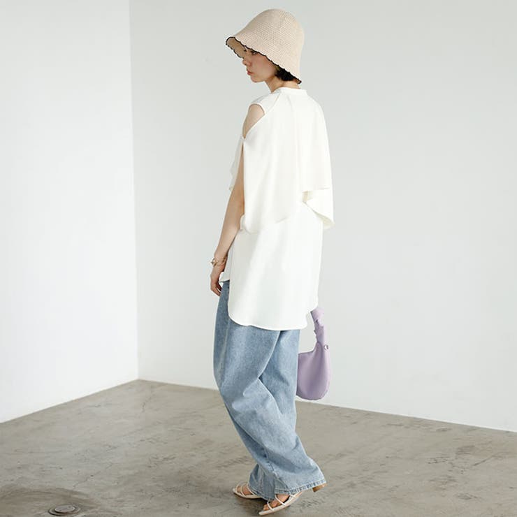 マルチウェイケープデザインブラウス | GeeRA | 詳細画像10 