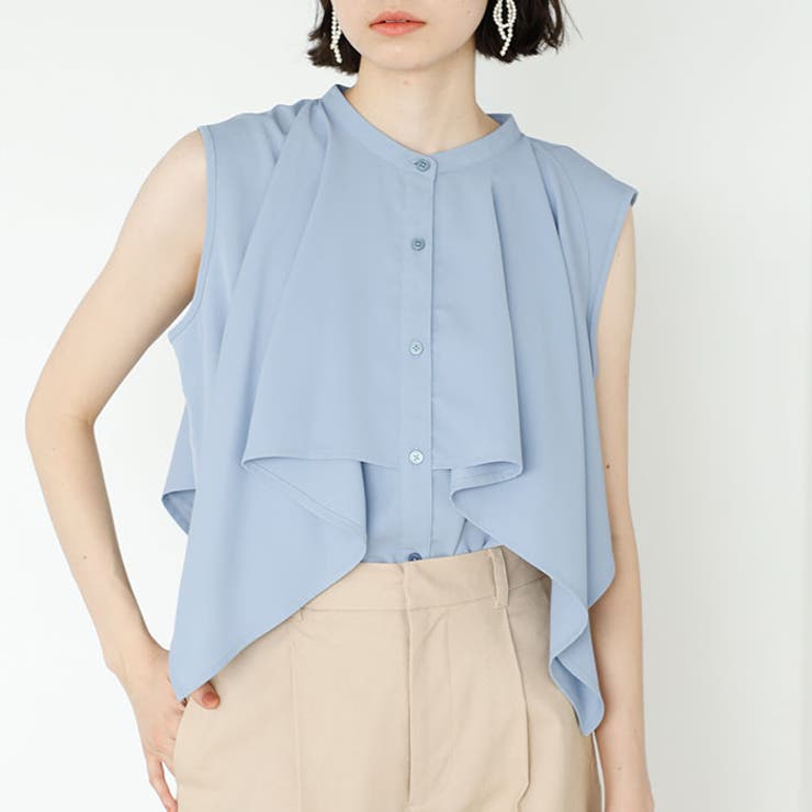 マルチウェイケープデザインブラウス | GeeRA | 詳細画像26 