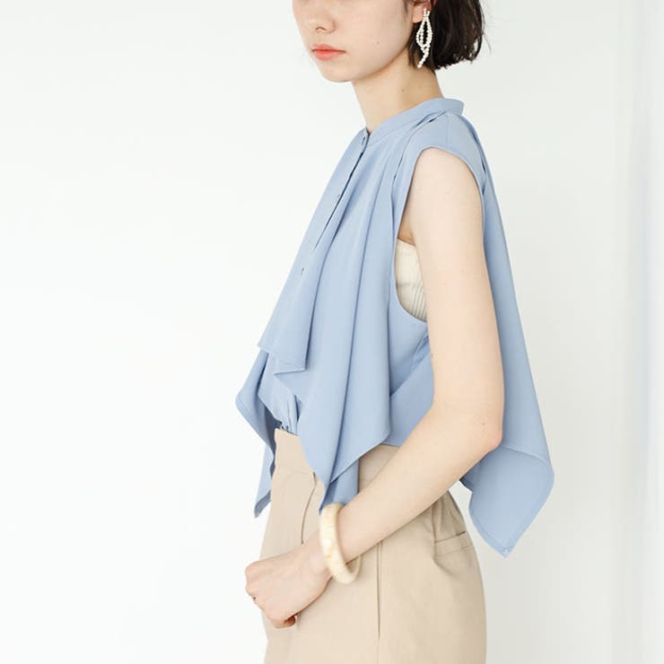 マルチウェイケープデザインブラウス | GeeRA | 詳細画像29 