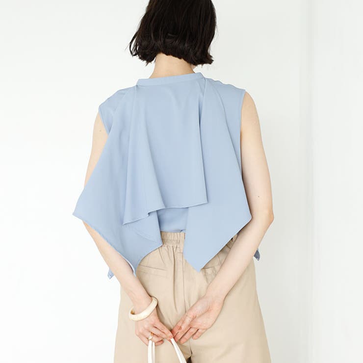 マルチウェイケープデザインブラウス | GeeRA | 詳細画像30 