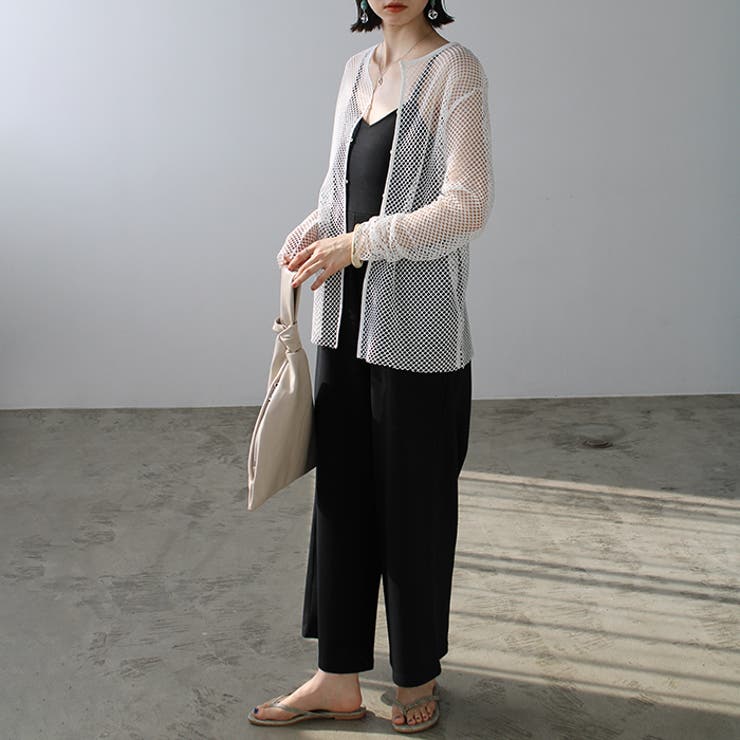 ２ｗａｙメッシュカーディガン | GeeRA | 詳細画像13 