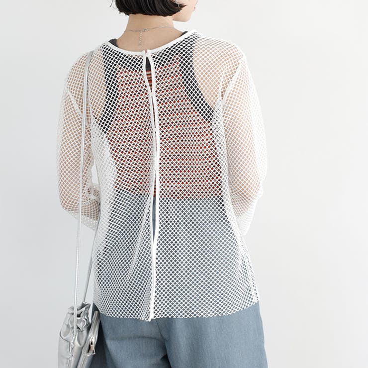 ２ｗａｙメッシュカーディガン | GeeRA | 詳細画像5 