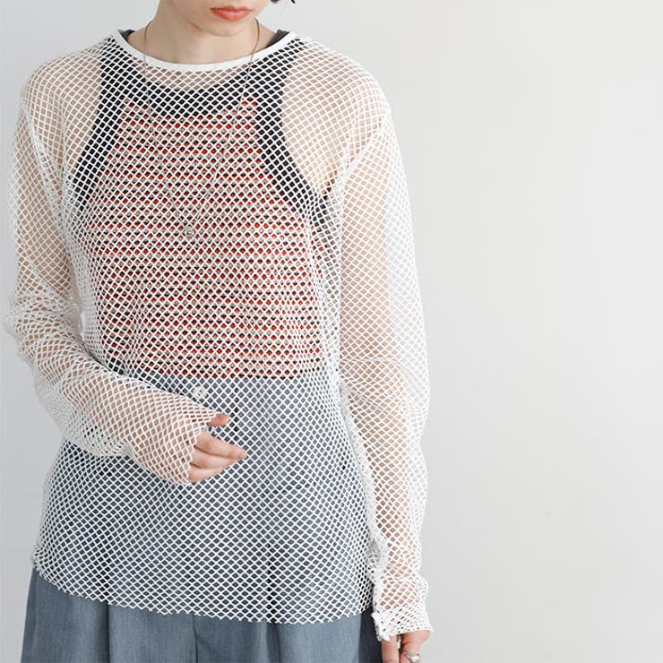 ２ｗａｙメッシュカーディガン | GeeRA | 詳細画像6 