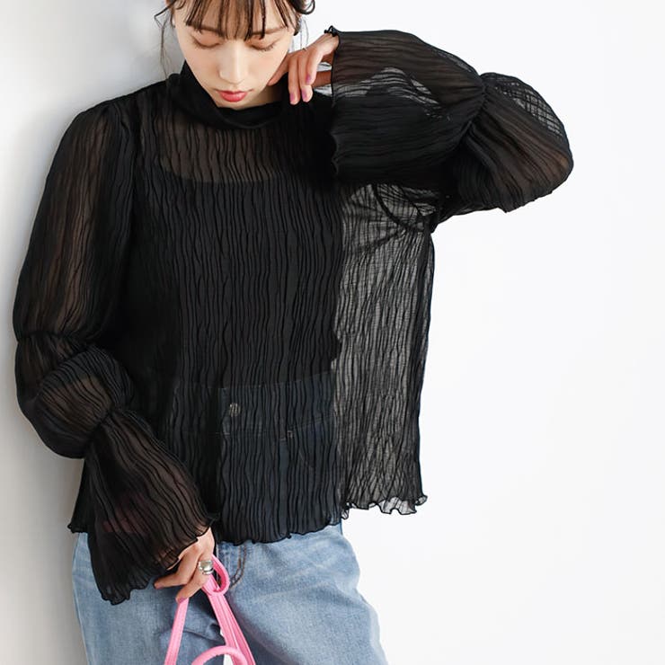 ティアードバルーン袖ブラウス | GeeRA | 詳細画像13 