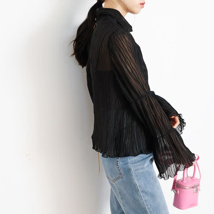 ティアードバルーン袖ブラウス | GeeRA | 詳細画像14 