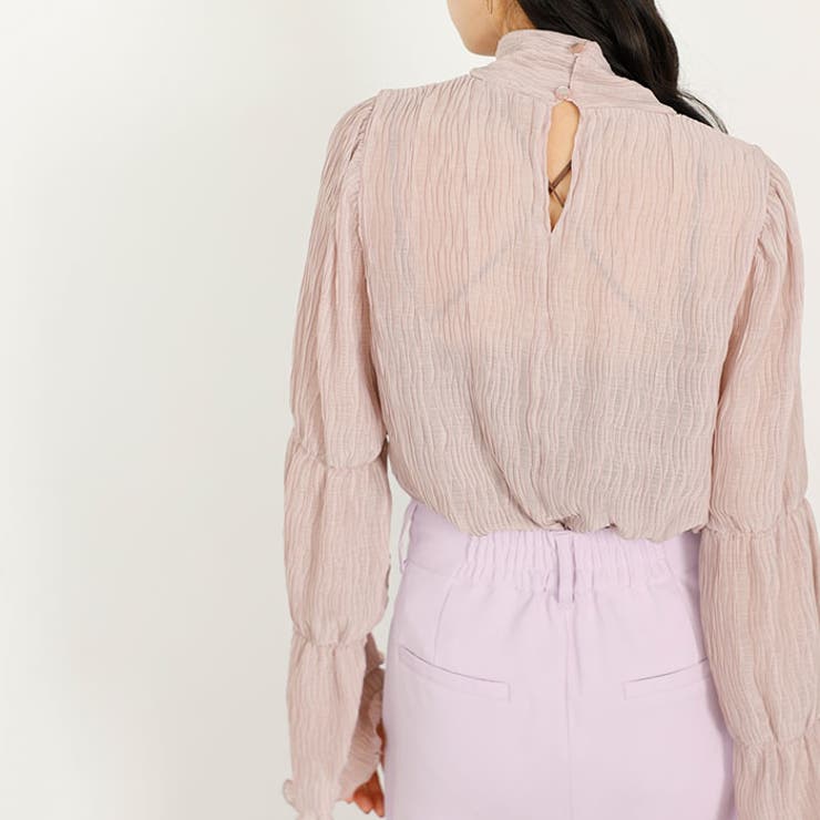 ティアードバルーン袖ブラウス | GeeRA | 詳細画像4 