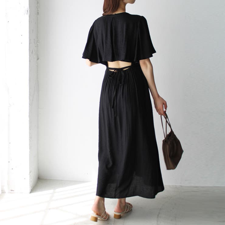 バックオープンロングワンピース＜夏服＞ | GeeRA | 詳細画像18 