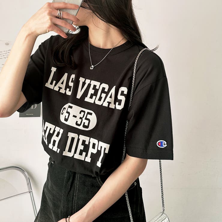 ブラック×３段ロゴ | 【ｃｈａｍｐｉｏｎ】ロゴＴシャツ | GeeRA