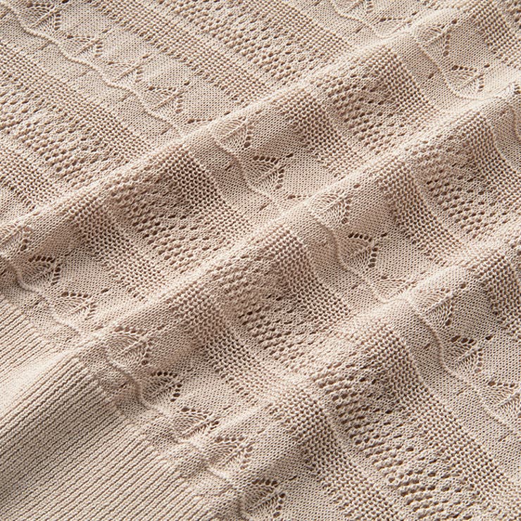 【セットアップ対応】クロシェ編風ニットカーディガン | GeeRA | 詳細画像14 