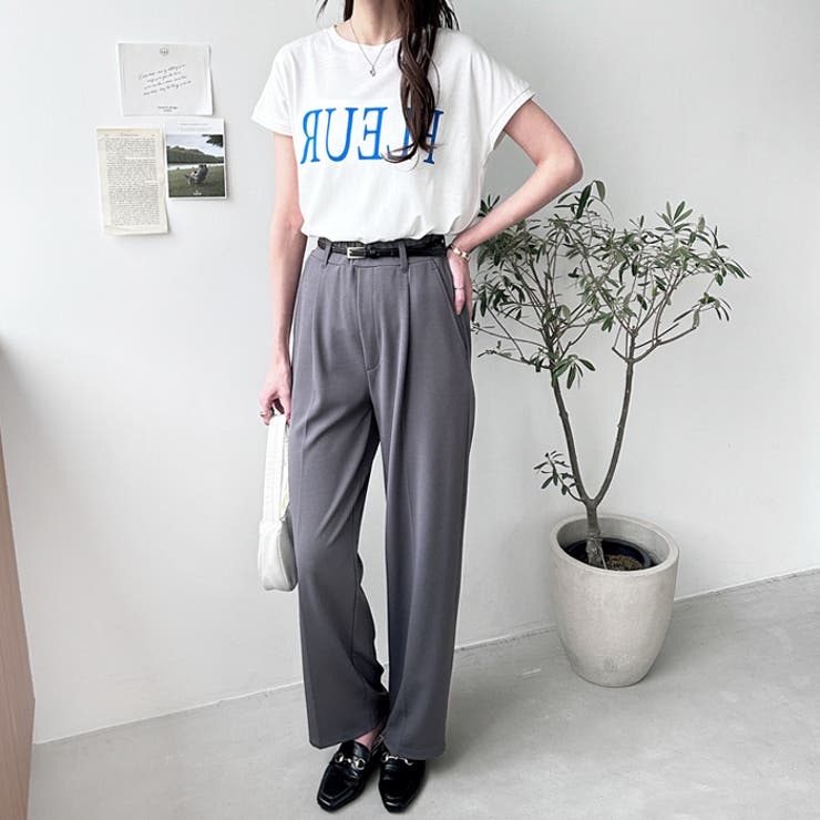 フレンチスリーブプリントロゴＴシャツ | GeeRA | 詳細画像3 