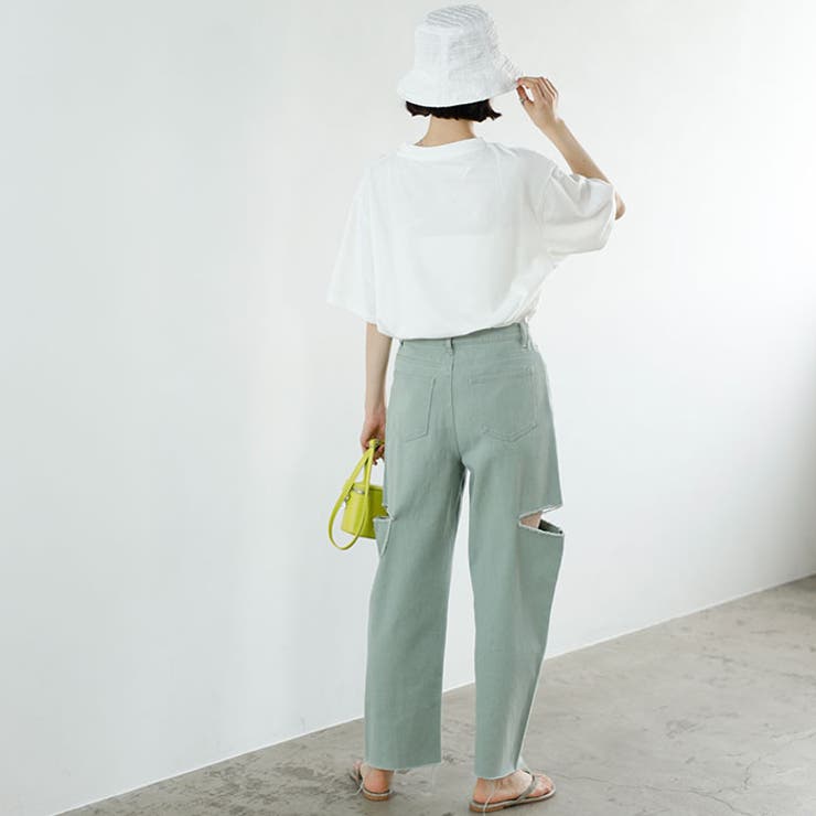 ラメロゴプリントＴシャツ＜夏服＞ | GeeRA | 詳細画像10 