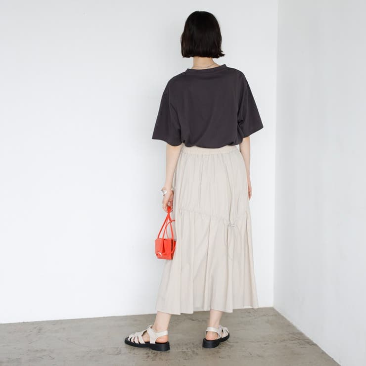 ラメロゴプリントＴシャツ＜夏服＞ | GeeRA | 詳細画像13 