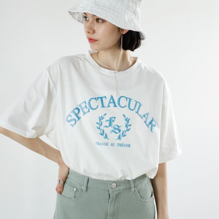 ラメロゴプリントＴシャツ＜夏服＞ | GeeRA | 詳細画像2 