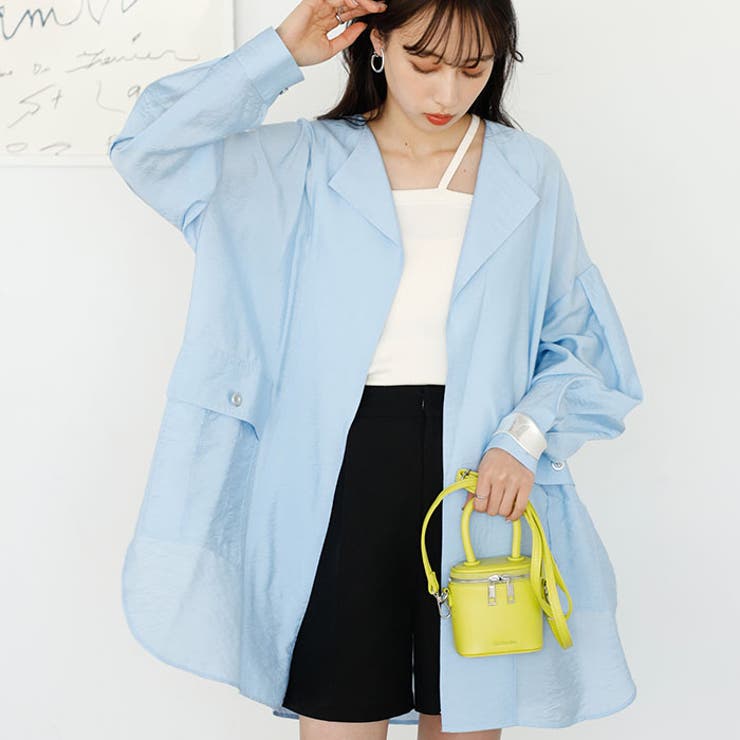 ビッグシルエットシャツジャケット＜夏服＞ | GeeRA | 詳細画像2 