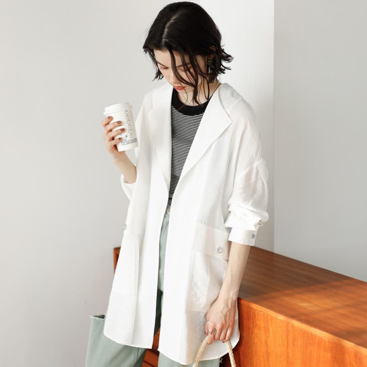 ビッグシルエットシャツジャケット＜夏服＞ | GeeRA | 詳細画像11 
