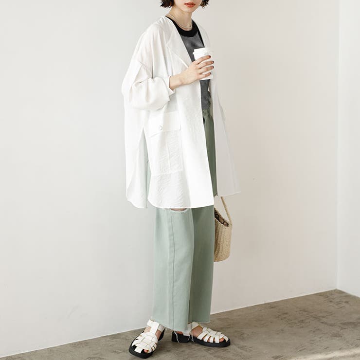 ビッグシルエットシャツジャケット＜夏服＞ | GeeRA | 詳細画像13 