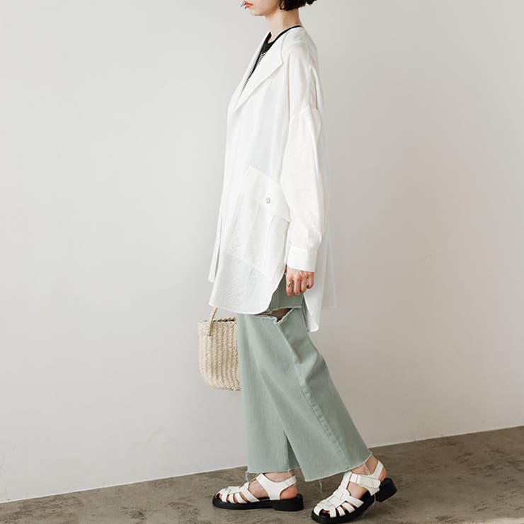 ビッグシルエットシャツジャケット＜夏服＞ | GeeRA | 詳細画像14 