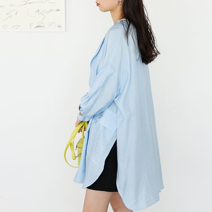 ビッグシルエットシャツジャケット＜夏服＞ | GeeRA | 詳細画像5 
