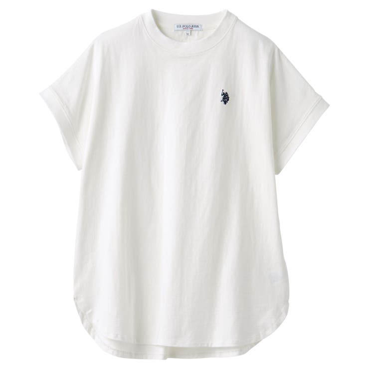 U．S． POLO ASSN．】綿100％フレンチスリーブT