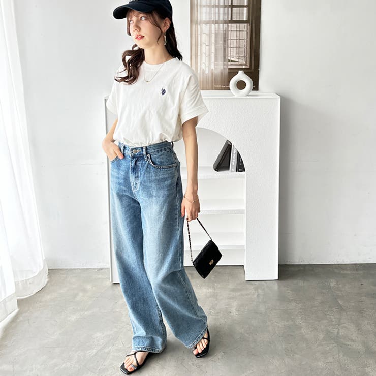 【Ｕ．Ｓ． ＰＯＬＯ ＡＳＳＮ．】綿１００％フレンチスリーブＴシャツ | GeeRA | 詳細画像7 