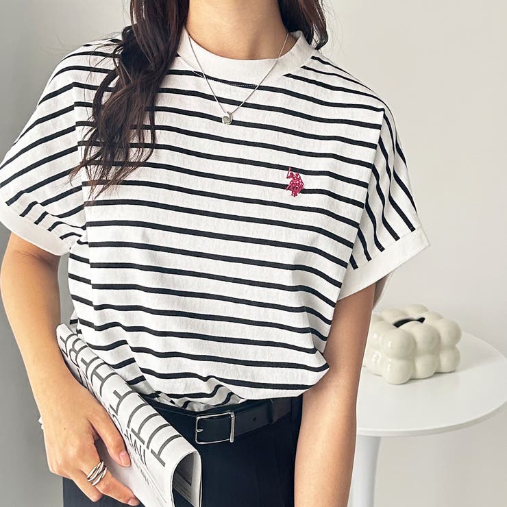 【Ｕ．Ｓ． ＰＯＬＯ ＡＳＳＮ．】綿１００％フレンチスリーブＴシャツ | GeeRA | 詳細画像25 