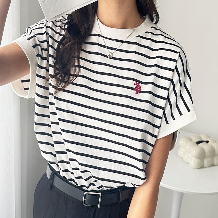 【Ｕ．Ｓ． ＰＯＬＯ ＡＳＳＮ．】綿１００％フレンチスリーブＴシャツ | GeeRA | 詳細画像26 