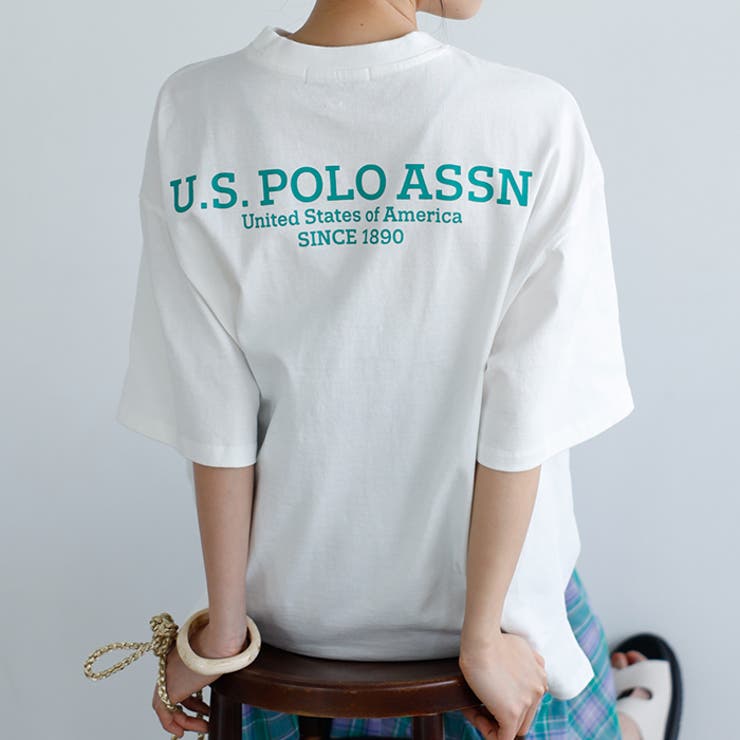 Ｕ．Ｓ． ＰＯＬＯ ＡＳＳＮ．】バックロゴＴシャツ＜夏服＞[品番