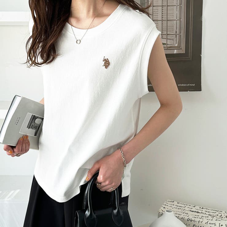 U.S. POLO ASSN.】ノースリーブTシャツ<夏服 U.S. POLO ASSN.】ノースリーブTシャツ<夏服