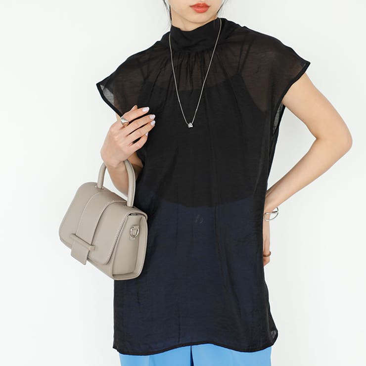 前後２ＷＡＹフレンチ袖ボウタイブラウス | GeeRA | 詳細画像16 