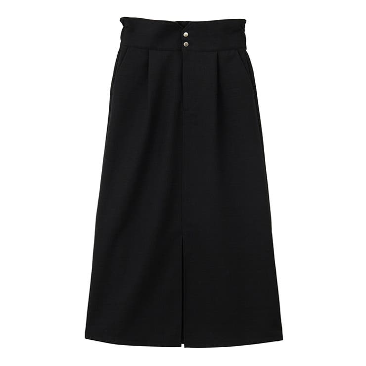 リネンタッチハイウエストタイトスカート | GeeRA | 詳細画像21 